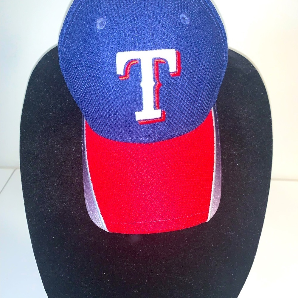 ☀️TEXAS Rangers New Era Fitted Baseball Cap Small-Medium